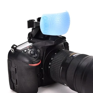 3 Color 3 in 1 -Up Flash Diffuser Cover Softbox for Canon Nikon Pentax Cam Z_bf - Picture 1 of 8