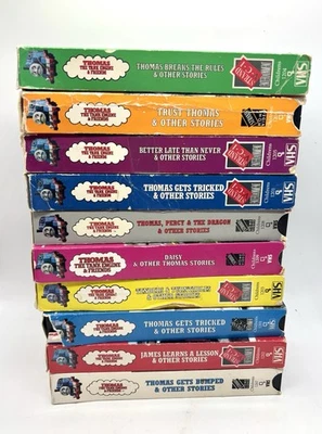Thomas & Friends VHS Lot 10 Vintage Train Show Shining Time Station CARLIN STARR - Image 1 of 4