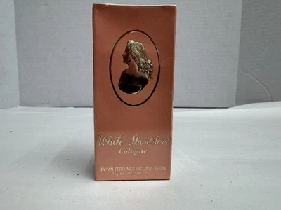 全新 Evyan White Shoulders 2.25 盎司古龙水香水复古 1975 — 第 1/4 张图片