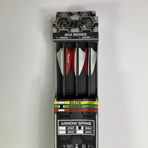 NEW Victory RIP SS .204 Series Gamer 350 Spine 31" Arrows 6 Pack RIPSSG-350FX-6 - Picture 1 of 6
