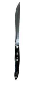 Cutco Knife 1723 KD 9" Serrated Carving Knife Classic Handle Brown - Picture 1 of 9