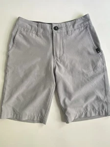 Quiksilver Amphibian Shorts Boys Sz. 24/8 Gray Water Repellent Casual Dry Flight - Picture 1 of 8