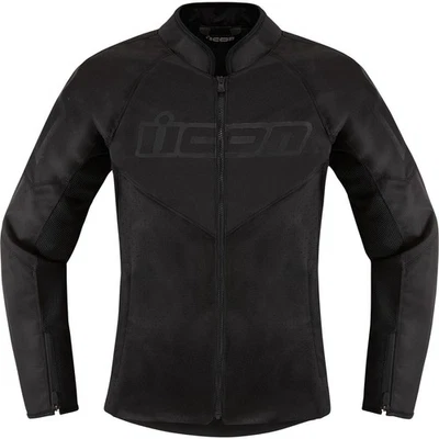 Chaqueta Icon Hooligan CE para mujer, negra, aventura de turismo, doble deporte Foto 1 de 4