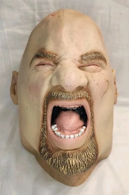 VTG 1999 THE PAPER MAGIC GROUP INC WB WWE WCW WRESTLING GOLDBERG HALLOWEEN MASK - Image 1 of 4