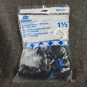Dearborn A9703WBG 1-1/2" P-Trap con adattatore filettato Abs e curva a J reversibile - Foto 1 di 5