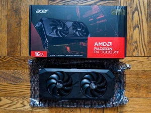 Carte graphique Acer Nitro Radeon RX 7800 XT GAMING OC 16 Go GDDR6 - Photo 1/4