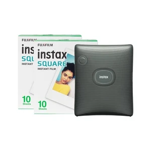 Fujifilm Instax Square Link Smartphone Fotodrucker WLAN mit 20 Shot Pack  - Bild 1 von 5