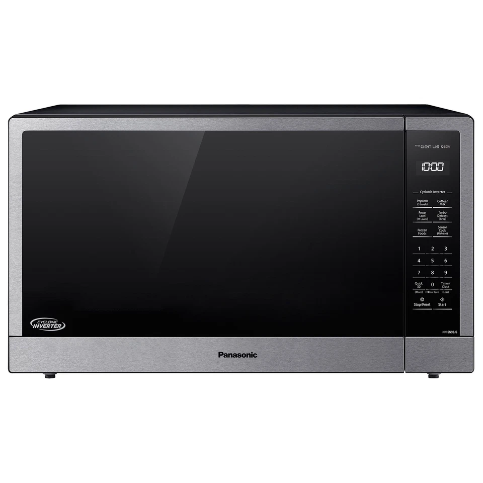 Panasonic 2.2 cu.ft. Countertop Microwave, Cyclonic Wave Inverter, Turntable NEW - Image 1 of 4