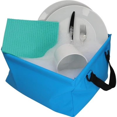 Outdoor Spülschüssel Faltbar 15L Camping Schüssel Waschschüssel Spüle Abwasch - Bild 1 von 3