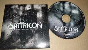Maxi CD SATYRICON - BLACK CROW ON A TOMBSTONE /  1 Track Roadrunner 2008  METAL - Bild 1 von 2