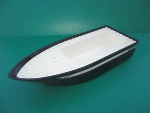 LEGO Schiffsrumpf Schiff 25 x 10 Police Polizei Boot Rumpf schwarz (090323A1) - Bild 1 von 3