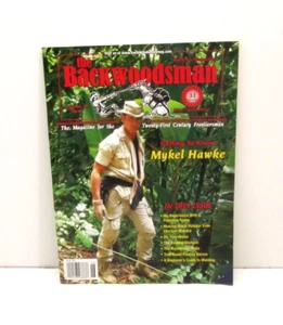 The Backwoodsman Survival Magazine May 2013 Mykel Hawke Tiny House Tepee Knives - Picture 1 of 8