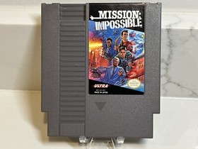 Mission Impossible - 1990 NES Nintendo Game - Cart Only - TESTED!