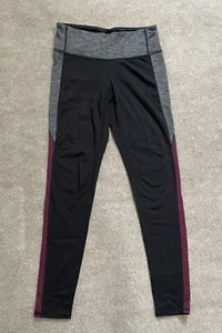 Athleta Leggings Women's Black Small High Waisted Activewear Workout Compression - Picture 1 of 7