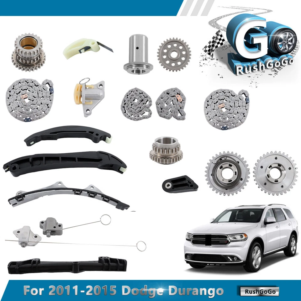 Kit de engranajes de cadena de distribución VVT apto para Dodge Durango 2011 2012 2013 2014 2015 3,6 L V6 Foto 1 de 4