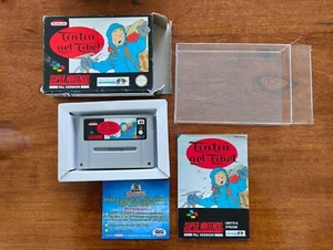 TINTIN NEL TIBET NINTENDO SNES GIOCO EUR + BOX E MANUALE IN ITALIANO - ORIGINALE - Imagen 1 de 11