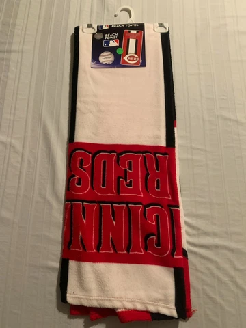 Cincinnati Reds MLB 30" x 60" Beach Towel McArthur Brand New Cover