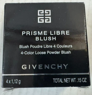 Givenchy Prisme Libre Blush 4-Color Loose Powder Blush 5 Popeline Violine NIB - Image 1 of 4