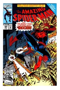 AMAZING SPIDER-MAN 364, DEBUT OF SCOURGE OF UNDERWORLD IN WHITE COSTUME * - Picture 1 of 2
