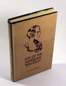 G B Malleson / Life of the Marquess Wellesley 1985 - Imagen 1 de 1