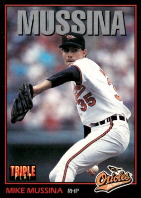 1993 Triple Play #13 Mike Mussina - Image 1 of 2