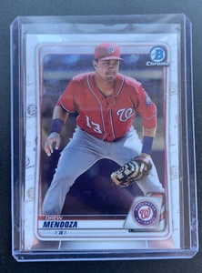2020 Bowman Chrome Prospects Drew Mendoza Washington Nationals #BCP-71 Baseball - Picture 1 of 2