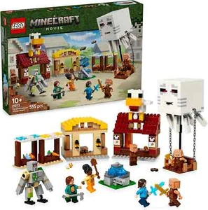 LEGO Minecraft: The Ghast Balloon Village Attack [555 PCS] [21273] [Sealed] - Picture 1 of 12