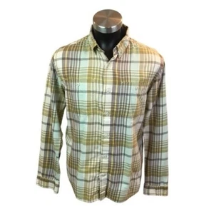 Patagonia Mens Medium Plaid Shirt Organic Cotton Blend - Picture 1 of 7