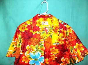 Excelente! CAMISA HAWAIANA VINTAGE AÑOS 60, 70 SEARS FASHIONS MOD, CUELLO DAGA, LAZO, Talla L+ - Imagen 1 de 9