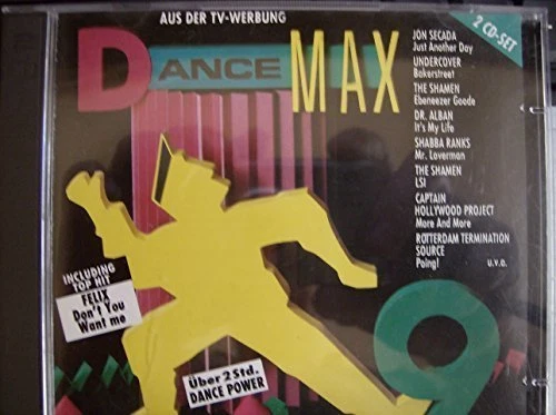 Dance Max 9 (1992) Jon Secada, Undercover, Bass Bumpers, Yello, Dr. Alb.. [2 CD] - Bild 1 von 1