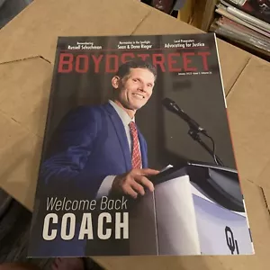 2022 Boyd Street Magazine Brent Venables Oklahoma Sooners Norman OU - Picture 1 of 7