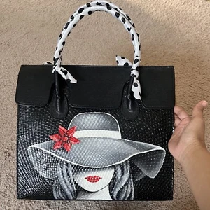 Hand Painted Handmade Handbag BEAUTIFUL! - Picture 1 of 5