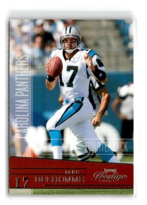 2006 Playoff Prestige - #20 - Jake Delhomme - Carolina Panthers - Image 1 of 2