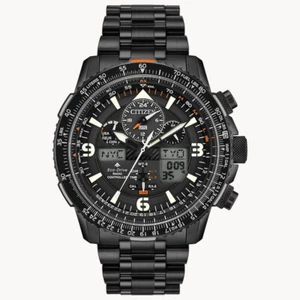 NEW CITIZEN ECO DRIVE MAN'S PROMASTER SKYHAWK CHRONOGRAPH A-T WATCH JY8075-51E - Picture 1 of 3