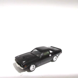 JOHNNY LIGHTNING TJET 500 SLOT CAR HO DODGE CHALLENGER BLACK NEW - Picture 1 of 6