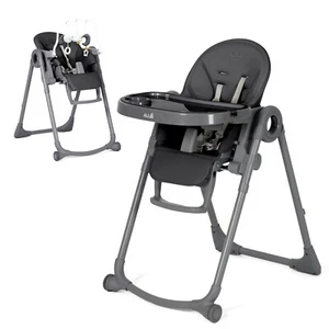 High Chair for Baby Folding Highchair Adjustable Toddler Seat with Activity Toys - Picture 1 of 80