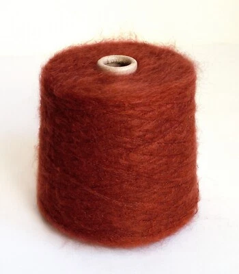 Fluffy Italian Mohair Knitting Yarns, 14 oz / 390 grams on Cone - Image 1 of 4