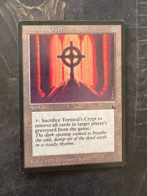 *** THE DARK Tormod's Crypt ***  EX Clean! - DUTY FREE MtG Magic - Image 1 of 2