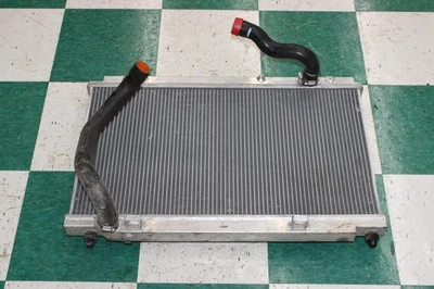 07-09 350z Motor Aftermarket Mishimoto Aluminum Radiator Assembly W/ Hoses WTY Foto 1 de 4