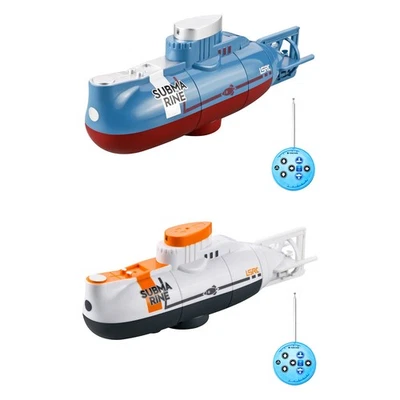 Rechargeable RC Submarine Ship Model Remote Control Diving Boat Electric Toy - Image 1 of 4