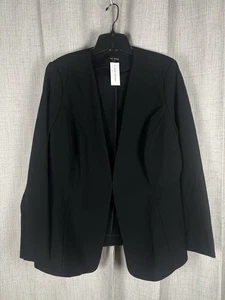 LANE BRYANT Black Blazer Jacket Size 16 NWT - Picture 1 of 5