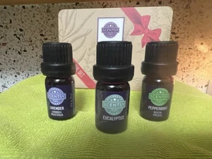 Aceite esencial Scentsy lata de regalo ~ aceite paquete de 3 aceites esenciales 5 ml ~ cualquier ocasión NUEVO - Imagen 1 de 6