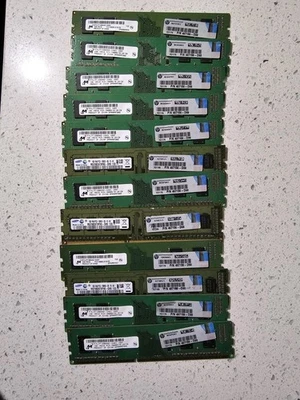 Lot Of 12 1GB DDR3 10600U Ram - Image 1 of 2