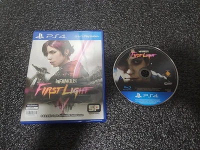 (АЗИАТСКАЯ АНГЛИЙСКАЯ ВЕРСИЯ) PS4 inFAMOUS First Light (б/у игра) - Изображение 1 из 4
