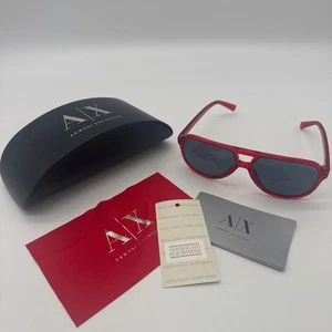 Men's Armani Exchange Red Sunglasses - Picture 1 of 3