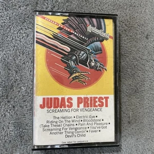 Judas priest screaming for vengeance Cassette Tape 1982 - Imagen 1 de 5
