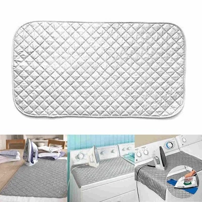 Magnetic Ironing Mat Laundry Pad Washer Dryer table Board Heat Resistant Blanket - Image 1 of 4