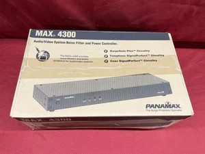 Panamax Max 4300 Transient Voltage Surge Suppressor 7 Outlet NIB - Picture 1 of 2
