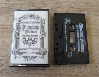 Master's Hammer - Jilemnický Okultista ORIGINAL DEMO Cassette Tape 1992 NM RARE - Image 1 of 3