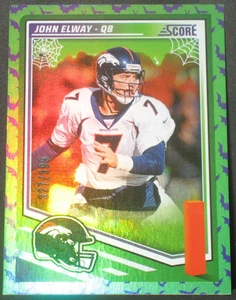 John Elway 2025 Panini Score A Treat Bats Green Parallel #69 (327/399) Broncos - Imagen 1 de 2